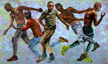 Saatchi Art Artist Dave McClinton; Collage, “Residual Also” #art