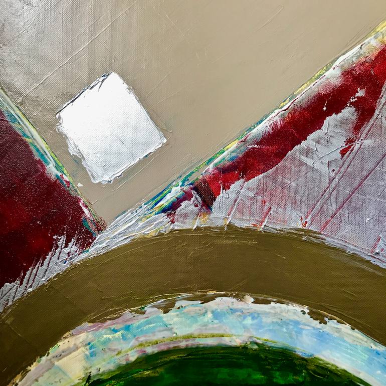 Original Abstract Expressionism Abstract Painting by Marina Viatkina