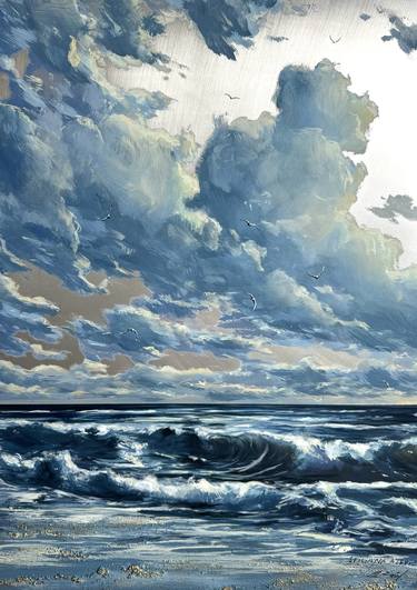 Original Contemporary Beach Paintings by Stiliana Alexieva