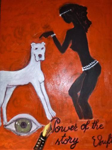 Original Conceptual Classical mythology Painting by Elena Buftea