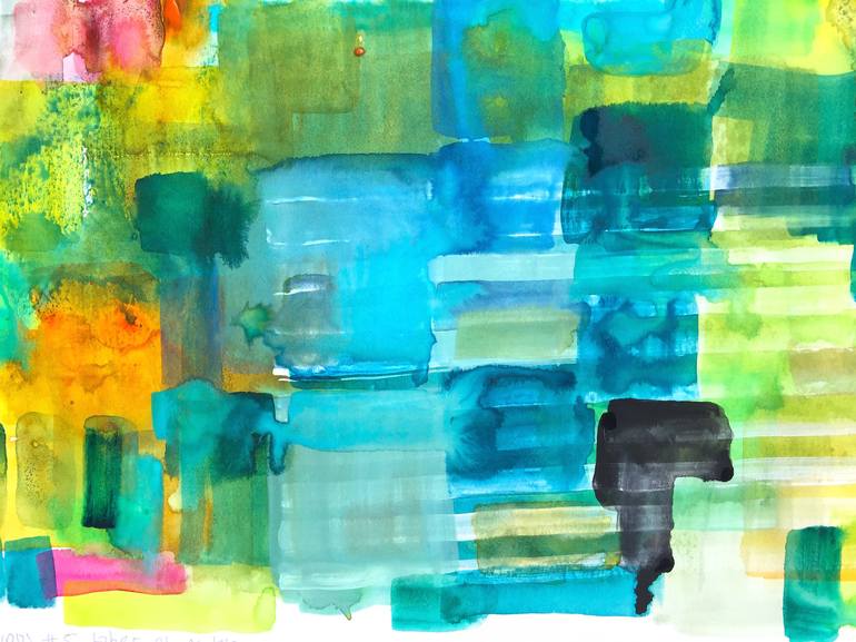 Original Abstract Painting by GraçaPaz Small works on paper