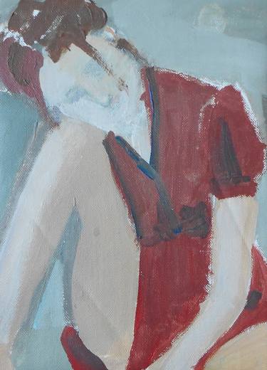 Print of Figurative People Paintings by Milena Sgambato