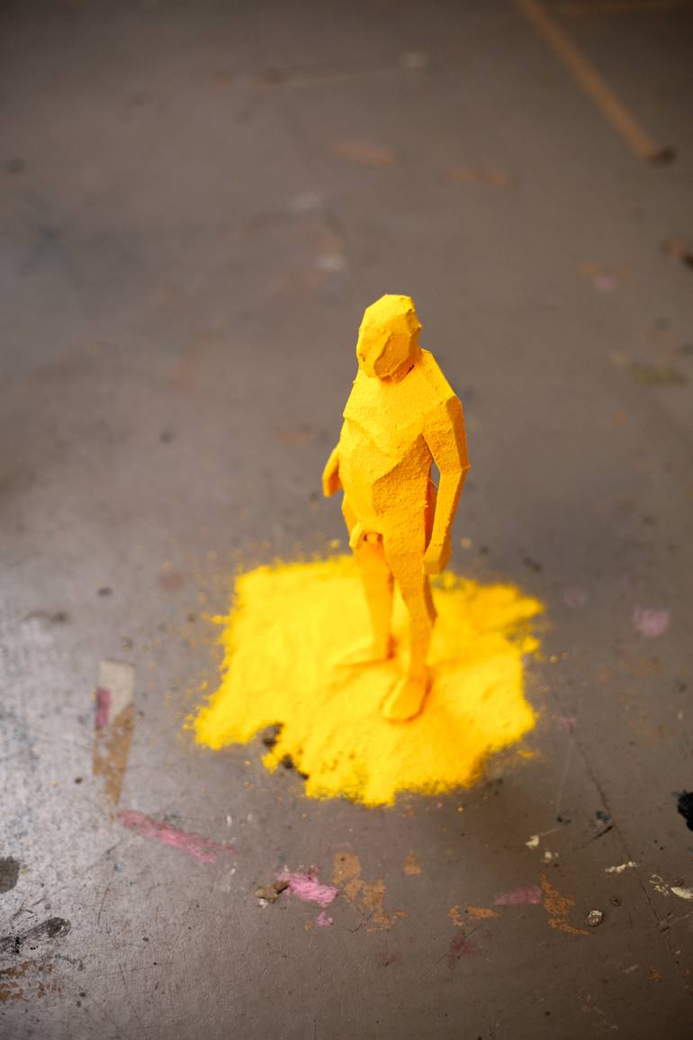 Original Figurative Men Sculpture by John Clark