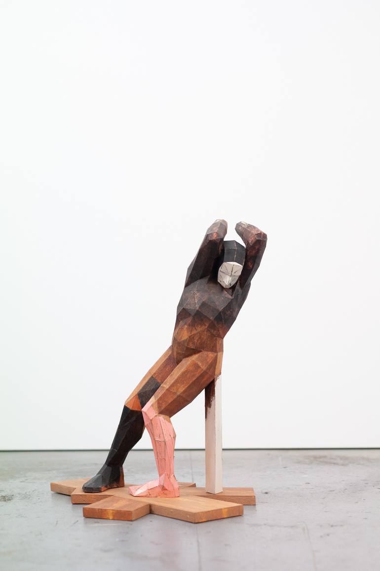Original Figurative People Sculpture by John Clark
