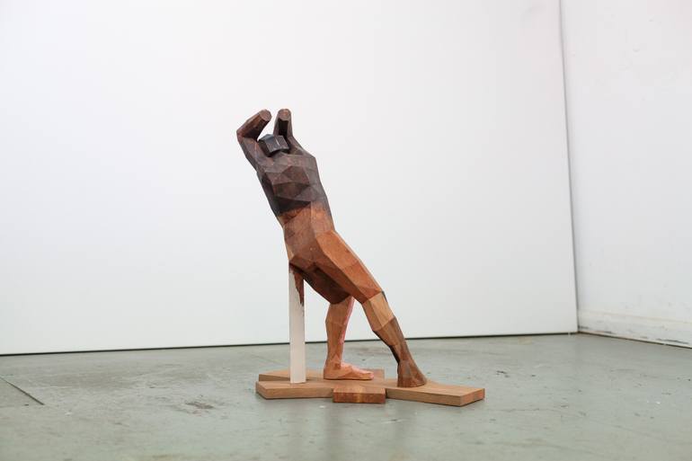 Original Figurative People Sculpture by John Clark