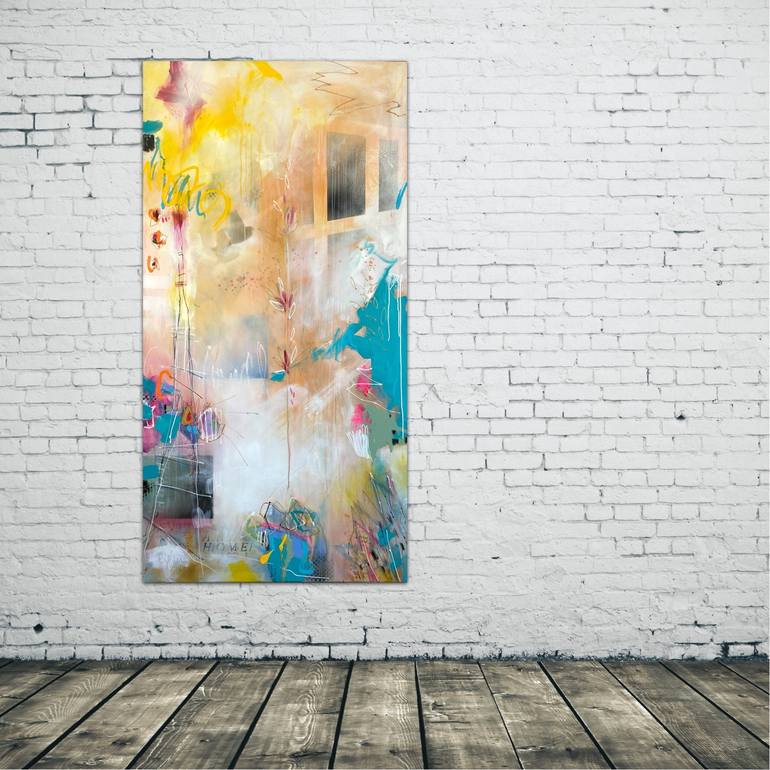 Original Abstract Painting by Bea Schubert