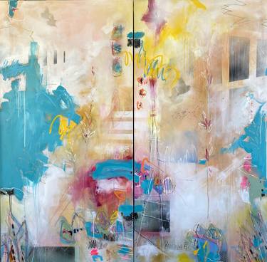 Original Abstract Paintings by Bea Schubert