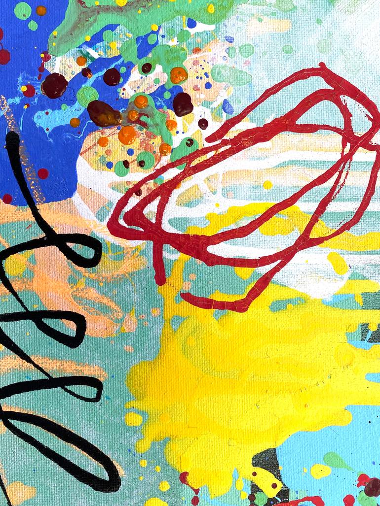 Original Other Abstract Painting by Beate Garding Schubert