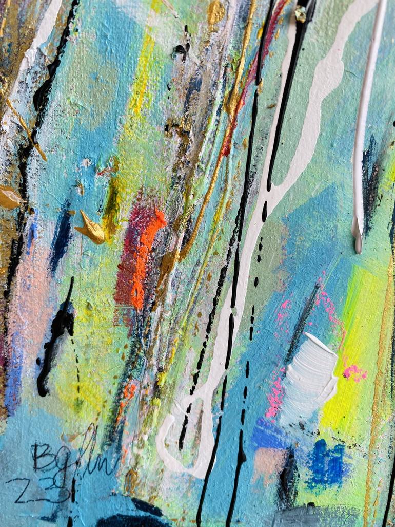 Original Abstract Painting by Bea Schubert