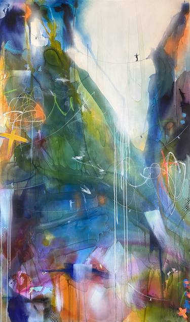 Original Abstract Paintings by Bea Schubert