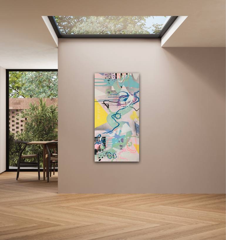 Original Contemporary Abstract Painting by Beate Garding Schubert