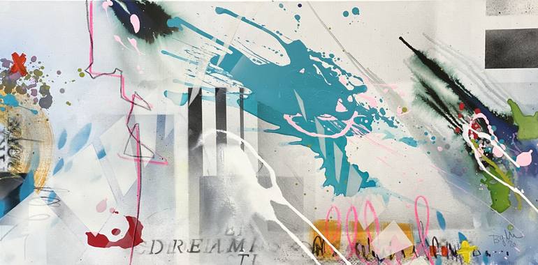Print of Contemporary Abstract Paintings by Beate Garding Schubert