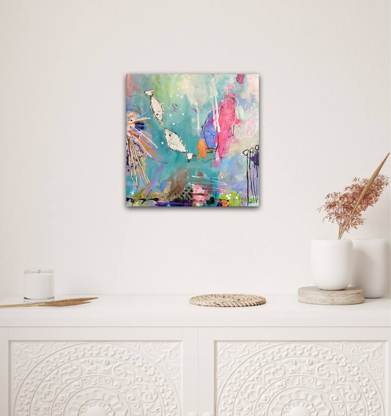 Original Pop Art Pop Culture/Celebrity Painting by Beate Garding Schubert