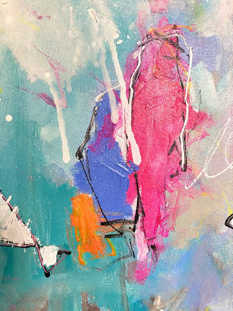 Original Pop Art Pop Culture/Celebrity Painting by Beate Garding Schubert