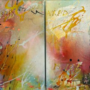 All you need is love No.01/26 diptychon