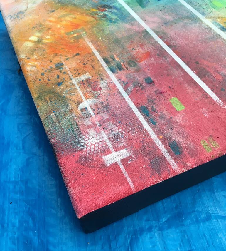 Original Abstract Painting by Bea Schubert