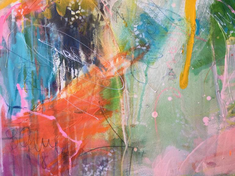 Original Abstract Painting by Bea Schubert