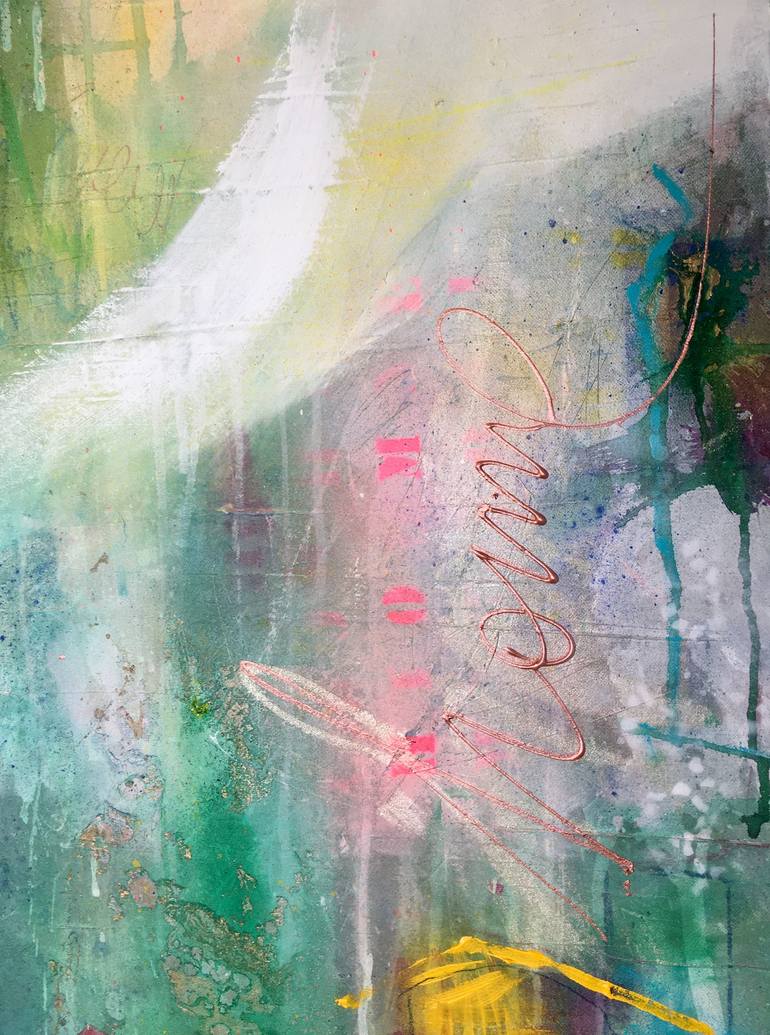 Original Abstract Painting by Bea Schubert