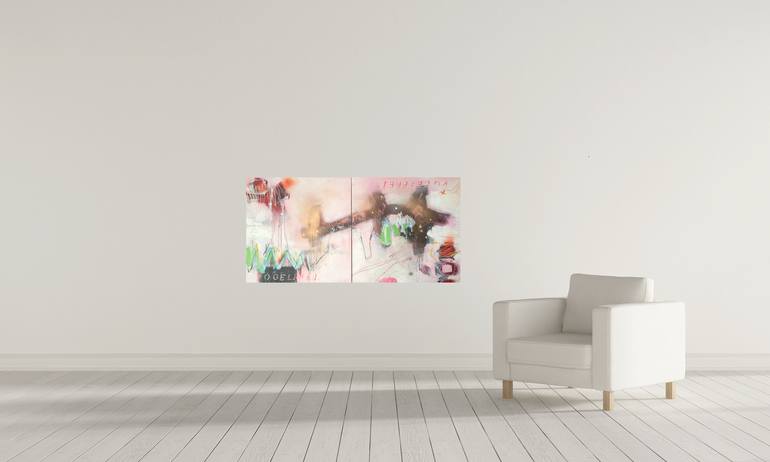 Original Street Art Abstract Painting by Bea Schubert