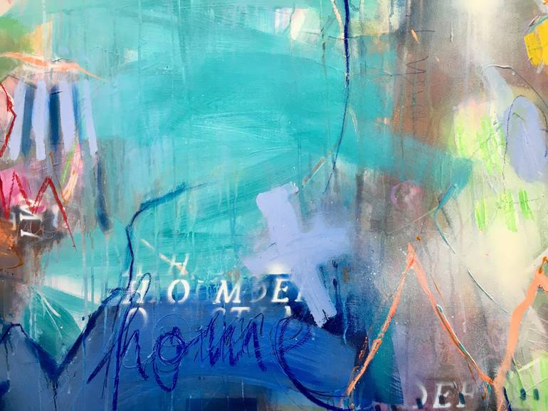 Original Abstract Painting by Bea Schubert