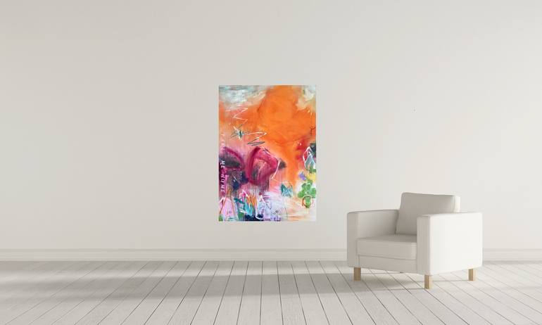 Original Street Art Abstract Painting by Bea Schubert