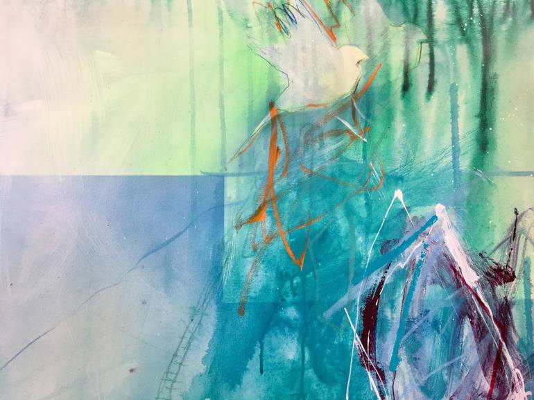 Original Abstract Painting by Bea Schubert