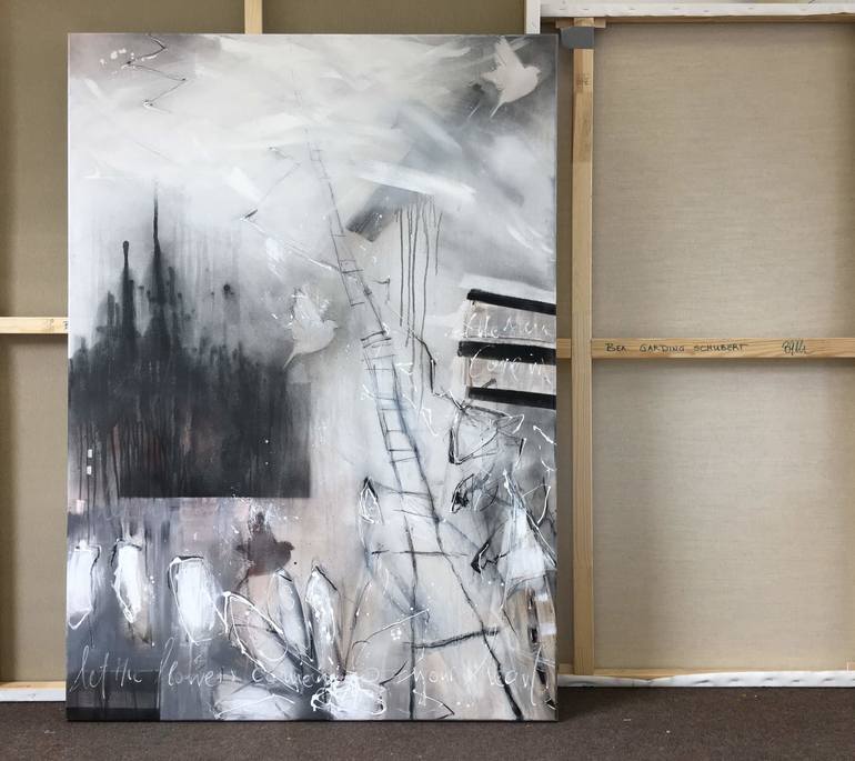 Original Abstract Painting by Bea Schubert