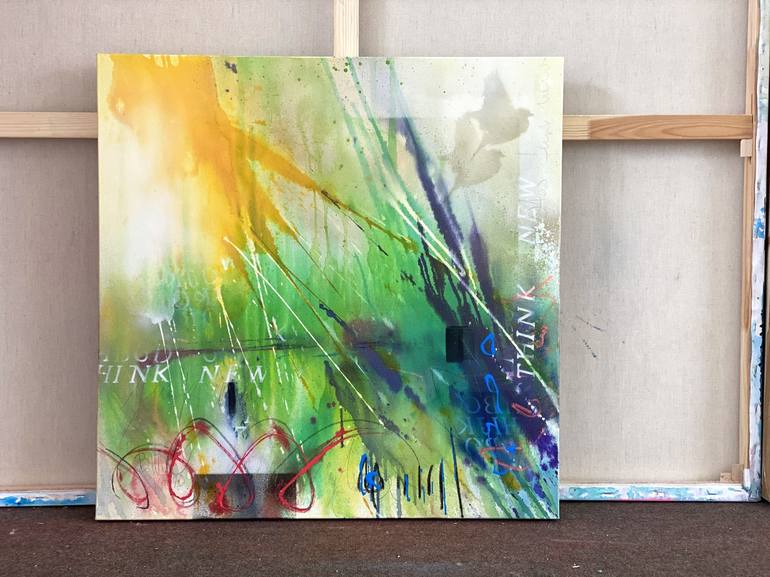 Original Abstract Painting by Bea Schubert