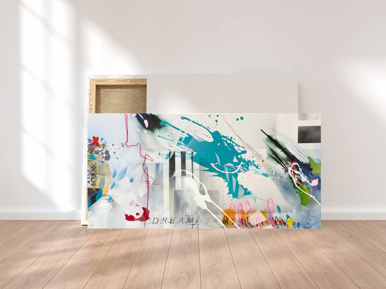 Original Street Art Abstract Painting by Bea Schubert