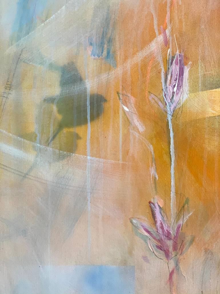 Original Abstract Expressionism Abstract Painting by Beate Garding Schubert