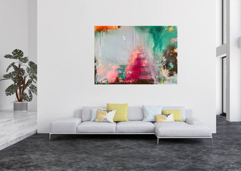 Original Abstract Painting by Bea Schubert