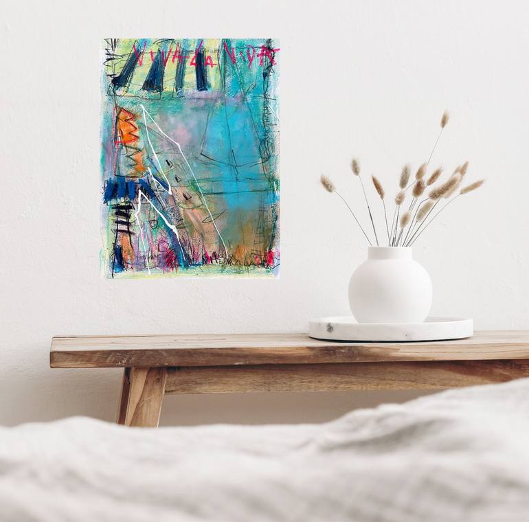 Original Abstract Painting by Bea Schubert