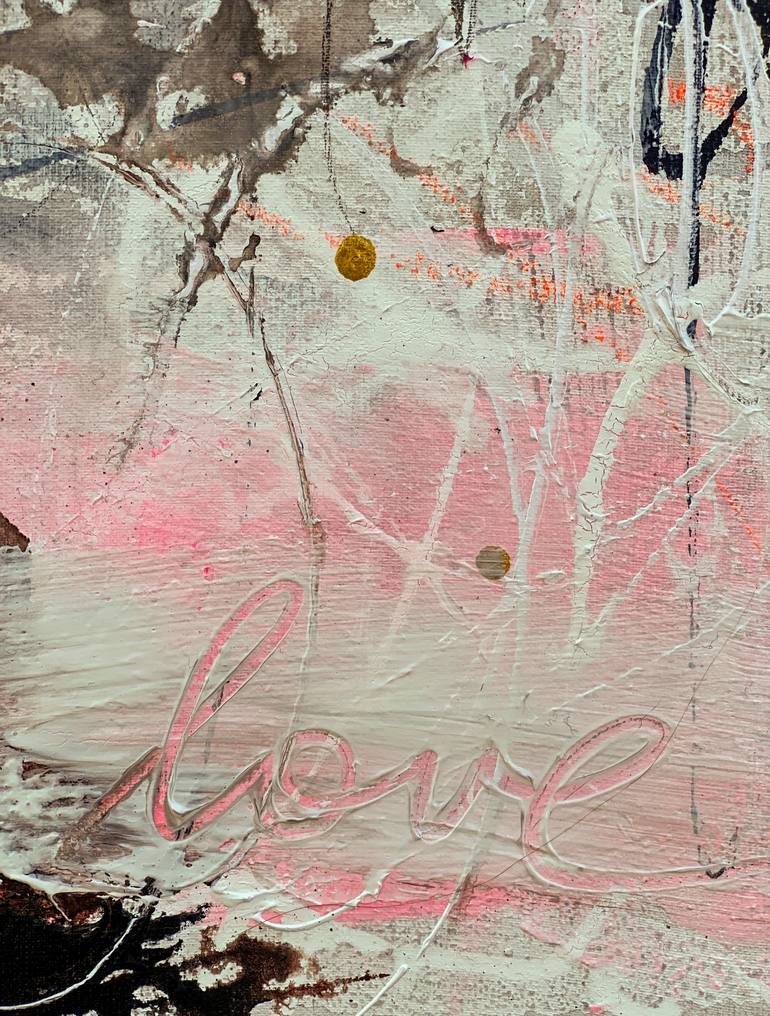 Original Abstract Expressionism Abstract Painting by Beate Garding Schubert