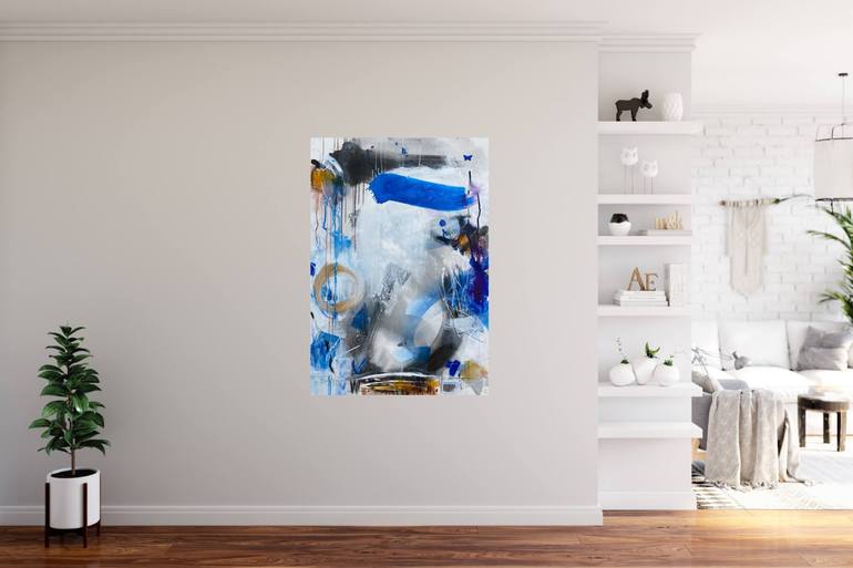 Original Abstract Painting by Bea Schubert