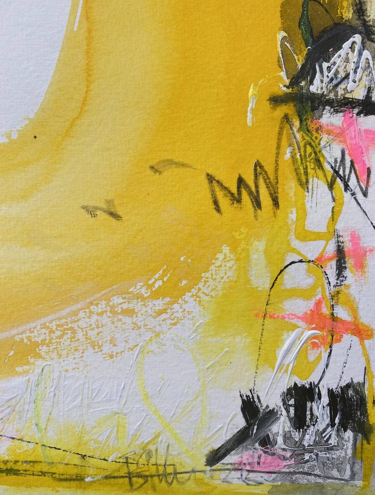 Original Abstract Expressionism Abstract Painting by Beate Garding Schubert