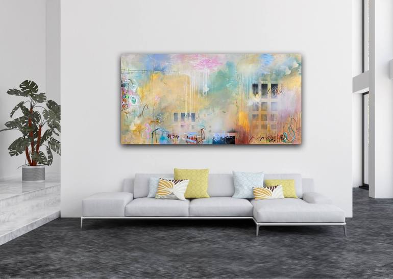 Original Abstract Painting by Bea Schubert