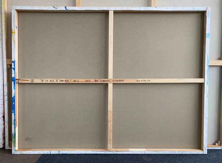 Original Contemporary Abstract Painting by Beate Garding Schubert