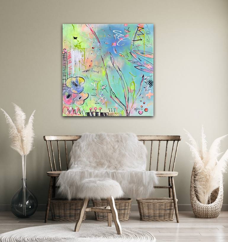 Original Pop Art Pop Culture/Celebrity Painting by Beate Garding Schubert