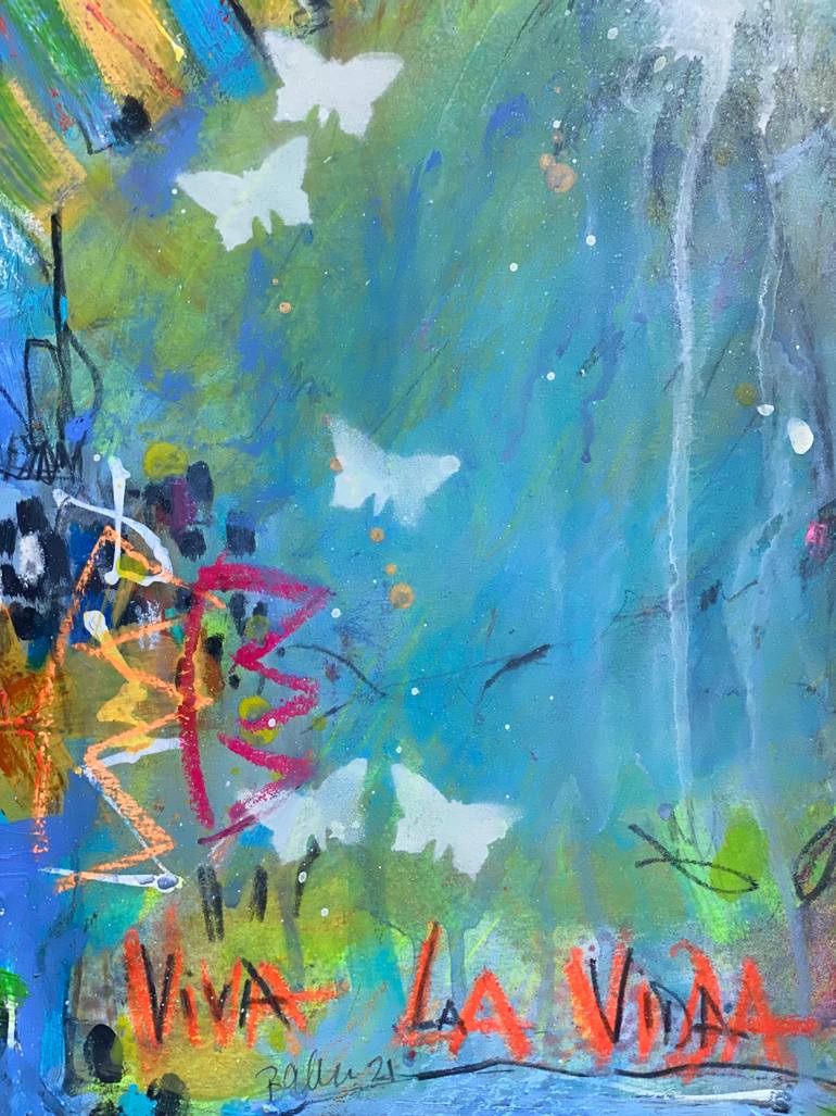 Original Contemporary Abstract Painting by Beate Garding Schubert