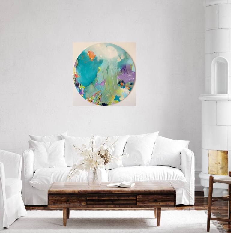 Original Abstract Painting by Bea Schubert