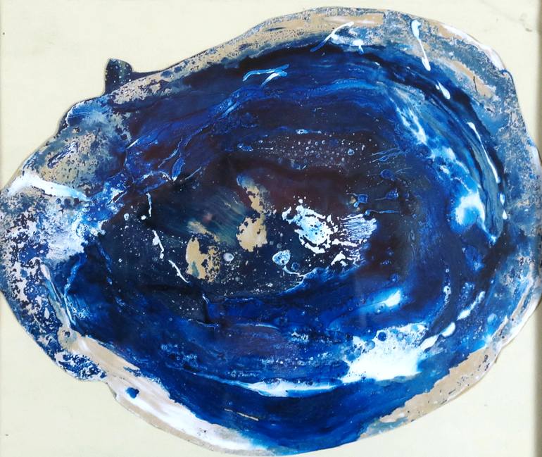 Original Abstract Expressionism Abstract Painting by Christophe Carton