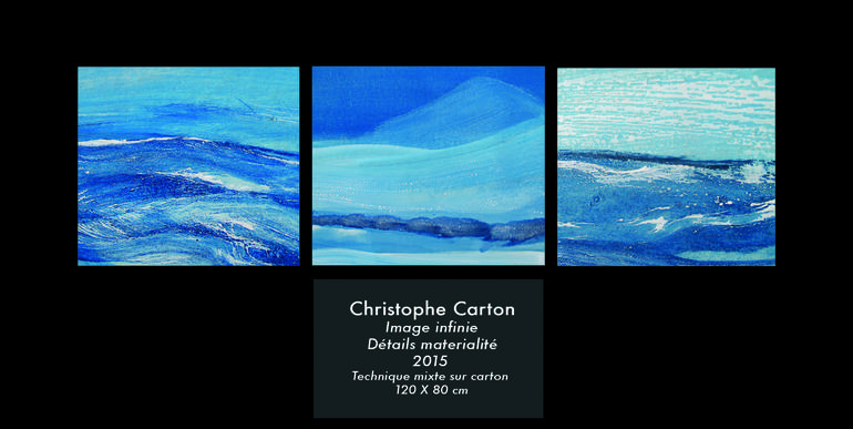 Original Impressionism Beach Painting by christophe carton