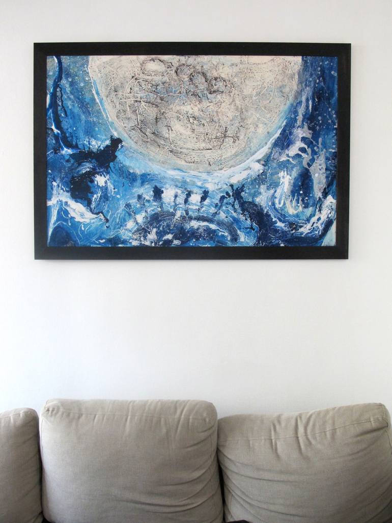 Original Abstract Painting by christophe carton