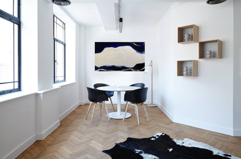 Original Abstract Expressionism Landscape Painting by Christophe Carton