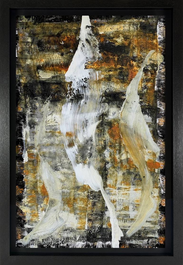 Original Abstract Expressionism Abstract Painting by Christophe Carton