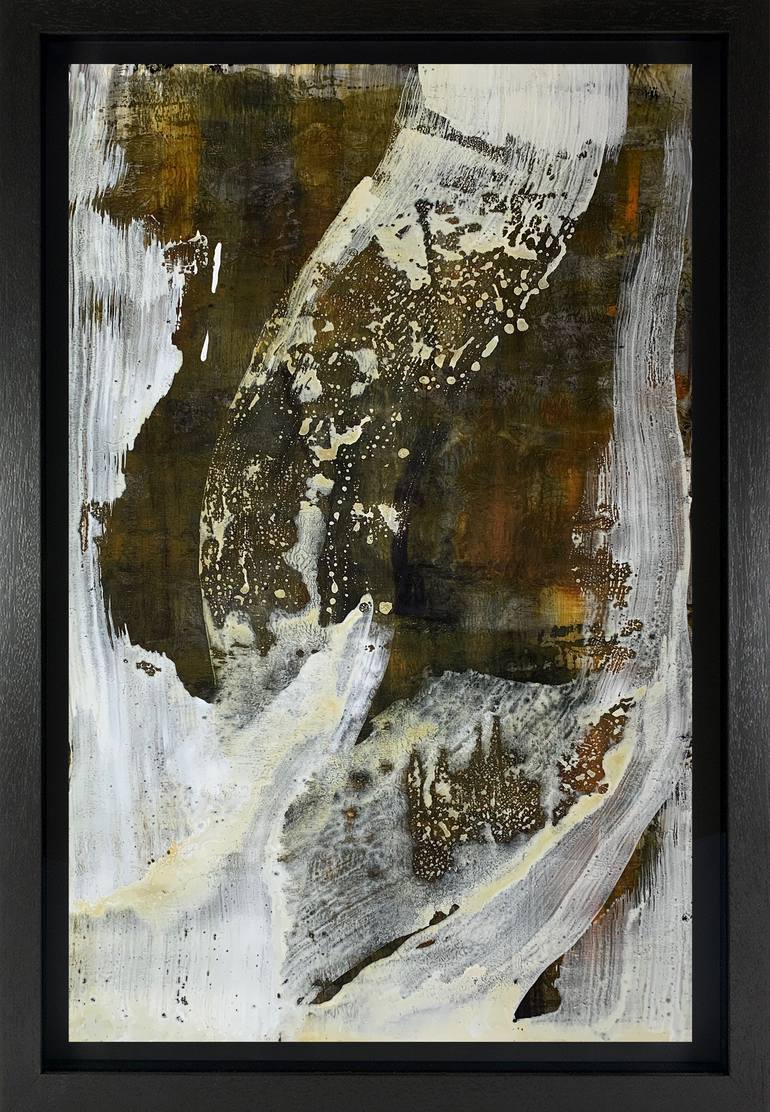 Original Abstract Expressionism Abstract Painting by Christophe Carton