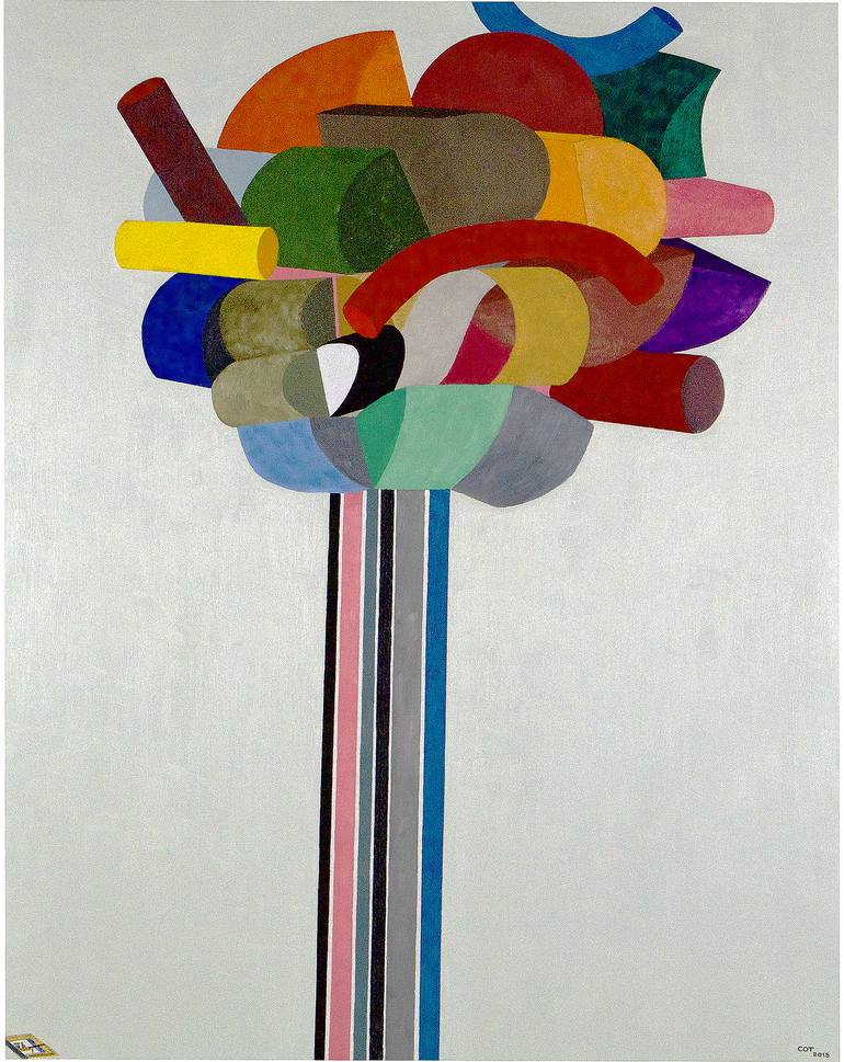 Original Abstract Expressionism Abstract Paintings by Carlos Olguin-Trelawny