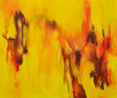 Original Abstract Paintings by Luisa Ginesta