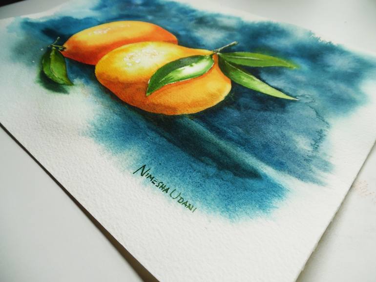 Original Food Painting by Nimesha Udani