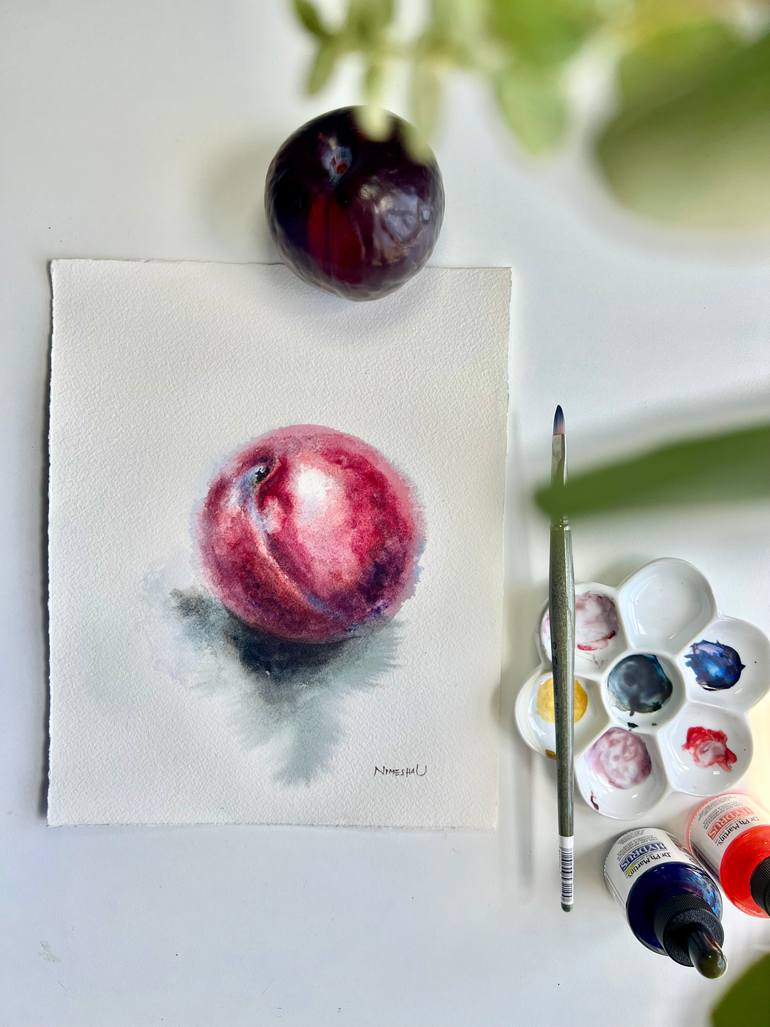 Original Fine Art Still Life Painting by Nimesha Udani